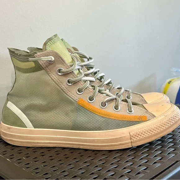 Converse Chuck Taylor All Star High “Translucent Deep Emerald” Men’s Size 8.5 - Picture 4 of 8